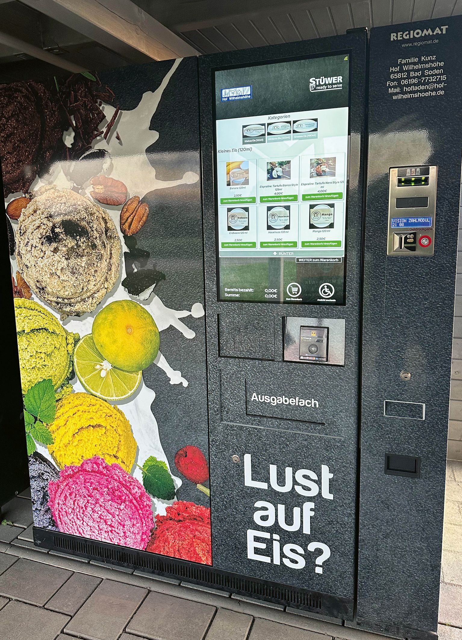 Stüwer GmbH & Co. KG Automat do lodów