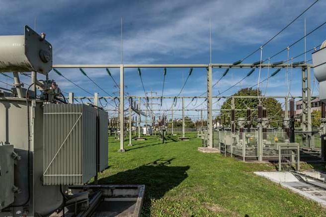 Installation de transformation e-netz Südhessen