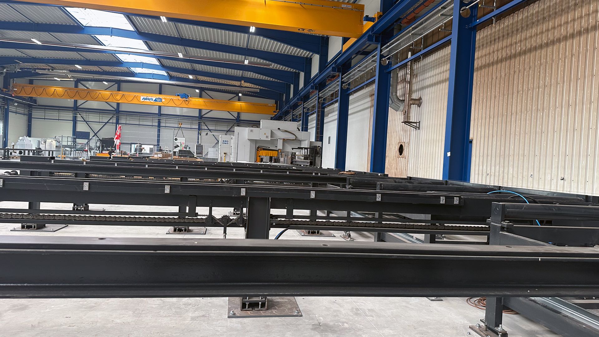 Hala produkcyjna Lausitzer Stahlbau Ruhland GmbH