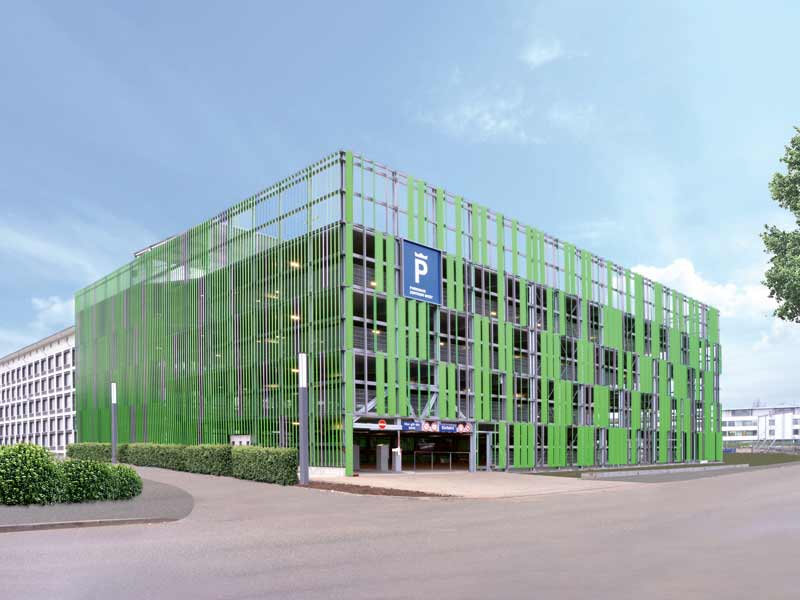 Hurrle Parking Garage Center West in Offenburg