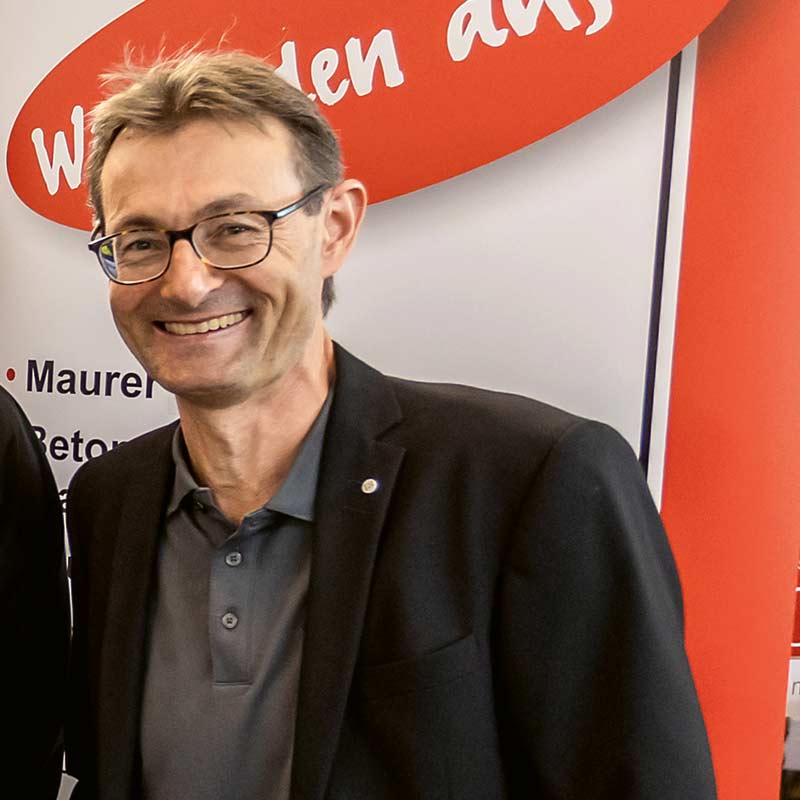 Dipl.-Ing. FH Klaus Schmitzer, Managing Director of Stotz Bau GmbH & Co.KG Civil and Structural Engineering