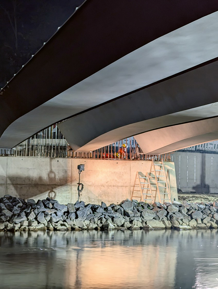 Claus Queck GmbH Ponte per la viticoltura Dernau nella valle dell'Ahr