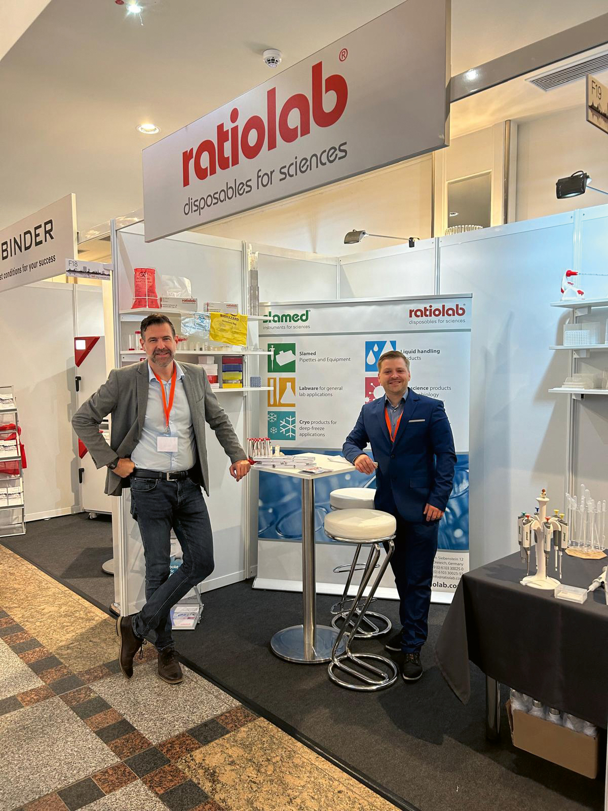 ratiolab GmbH Exhibition Stand