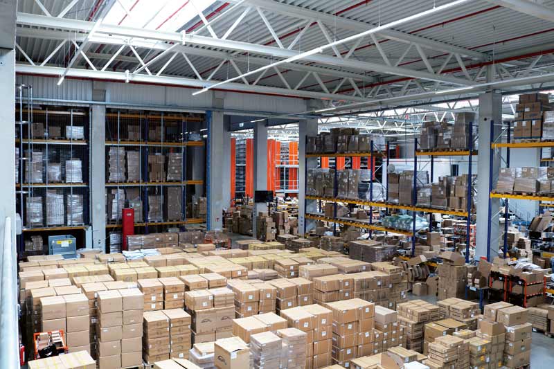 Obszar magazynowy Motea