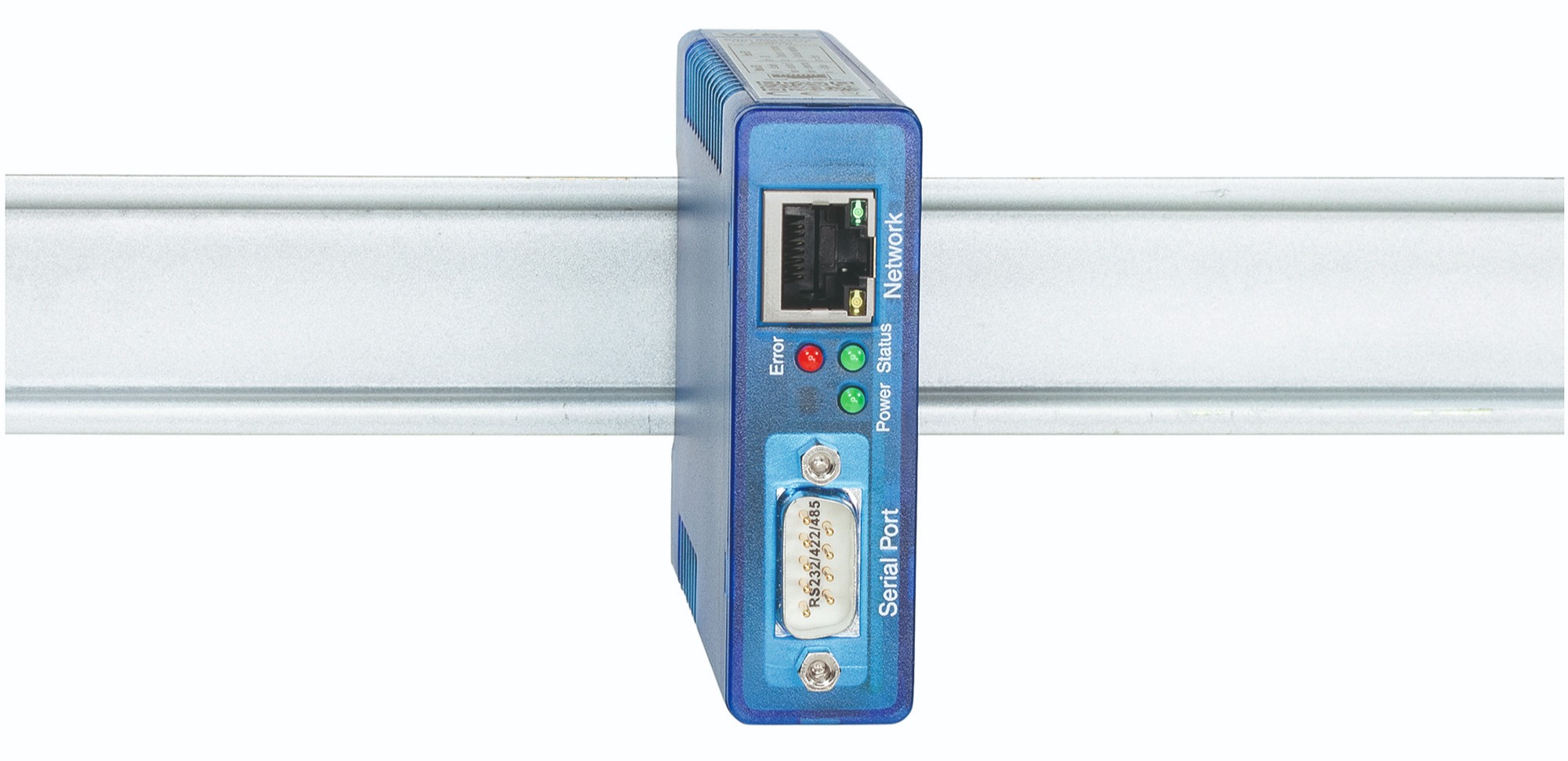 A W&T Com-Server egy soros eszközszerver, amely soros interfész segítségével köti össze az eszközöket és gépeket az internettel