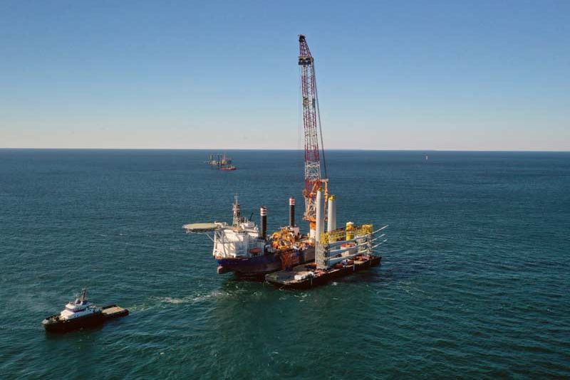 Costruzione del Parco Eolico Offshore Van Oord