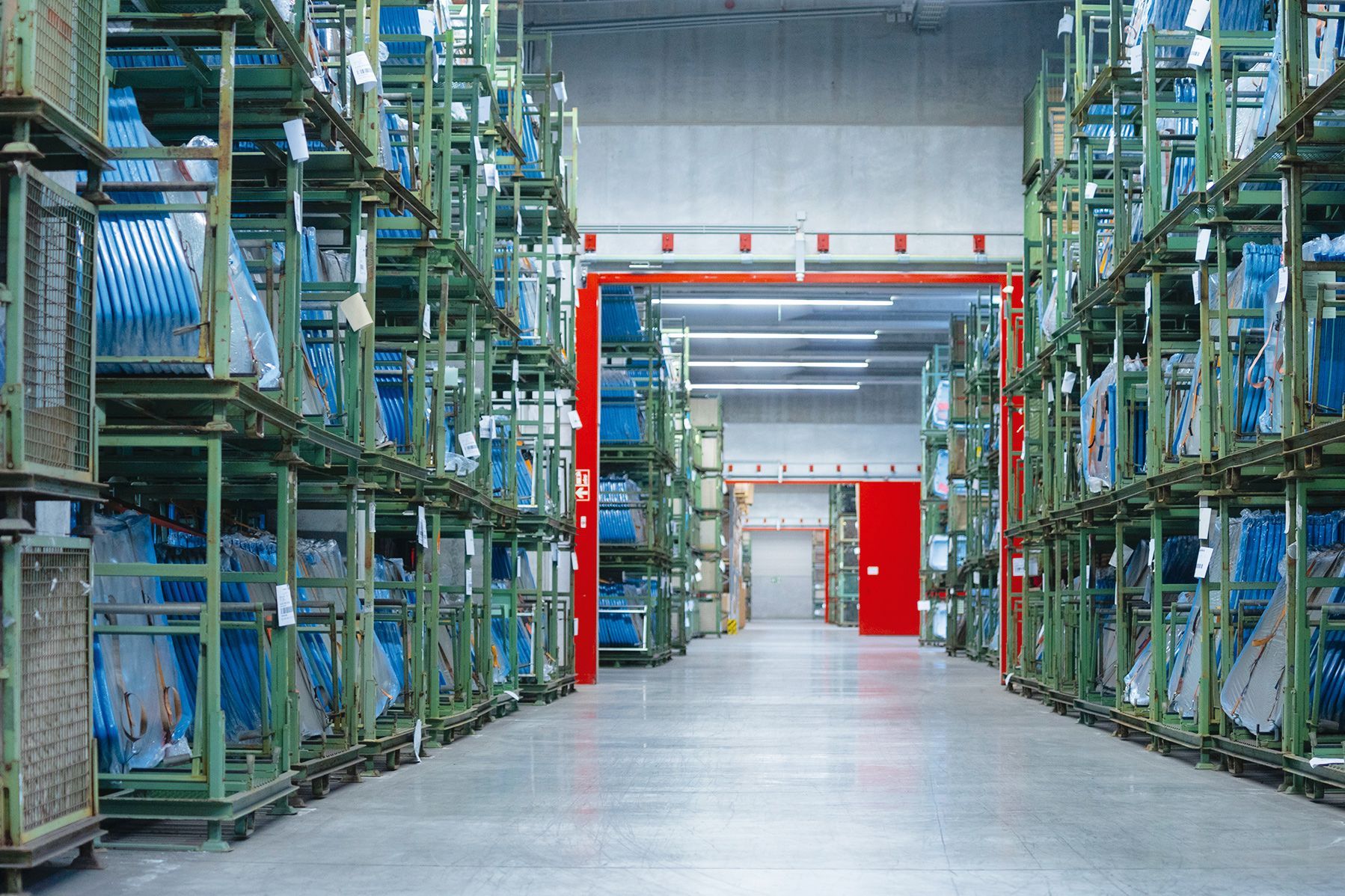 Hartmann Spedition & Logistik AG Onderdelenmagazijn