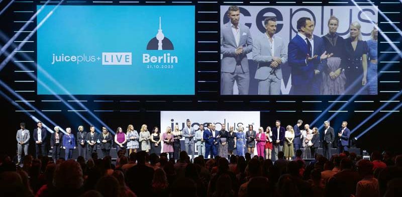 Na konwencji Juice Plus+ Live 2023 w Berlinie