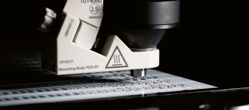 Essemtec - Jet de pâte à braser dans différentes tailles de points