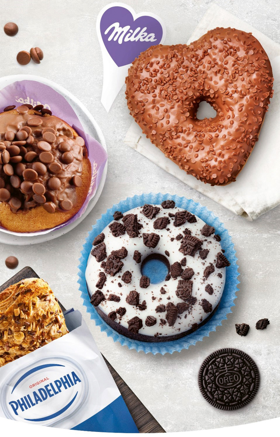 BAKER & BAKER Germany GmbH Exclusive at BAKER & BAKER: Licensed Products from Oreo, Milka and Philadelphia