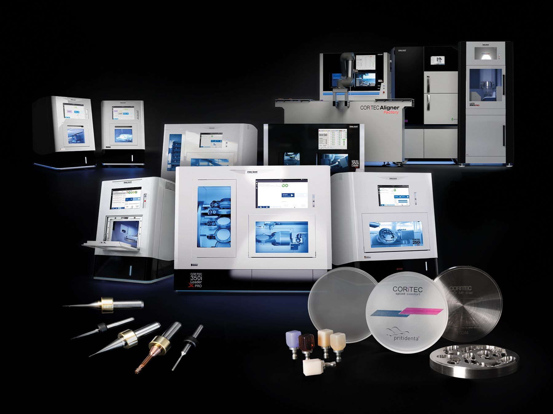 imes-icore GmbH Machine Portfolio