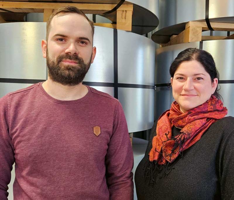 Diana Betzinger and Daniel Marzari, Management of Marzari Technik GmbH