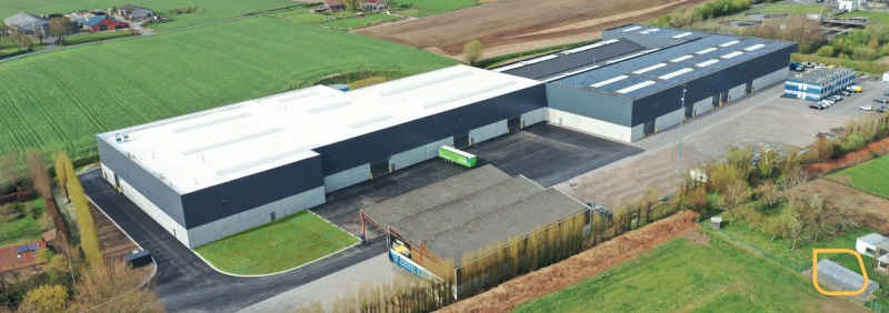 Bedrijfsgebouw van DEPREZ CONSTRUCT NV