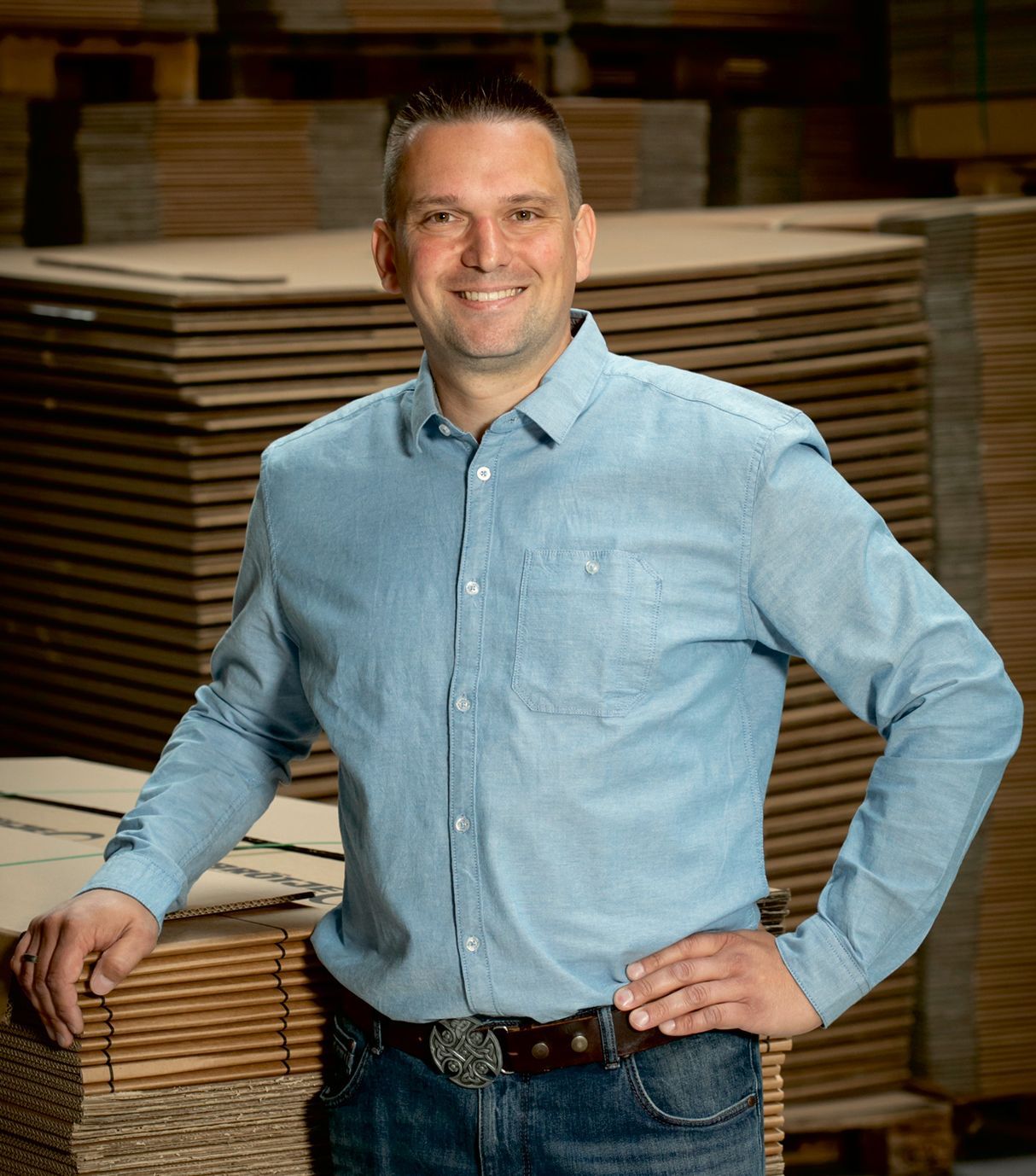 Florian Münch-Glatzer, Directeur général de Oldenburger Kartonagen-fabrik U. Burmeister GmbH