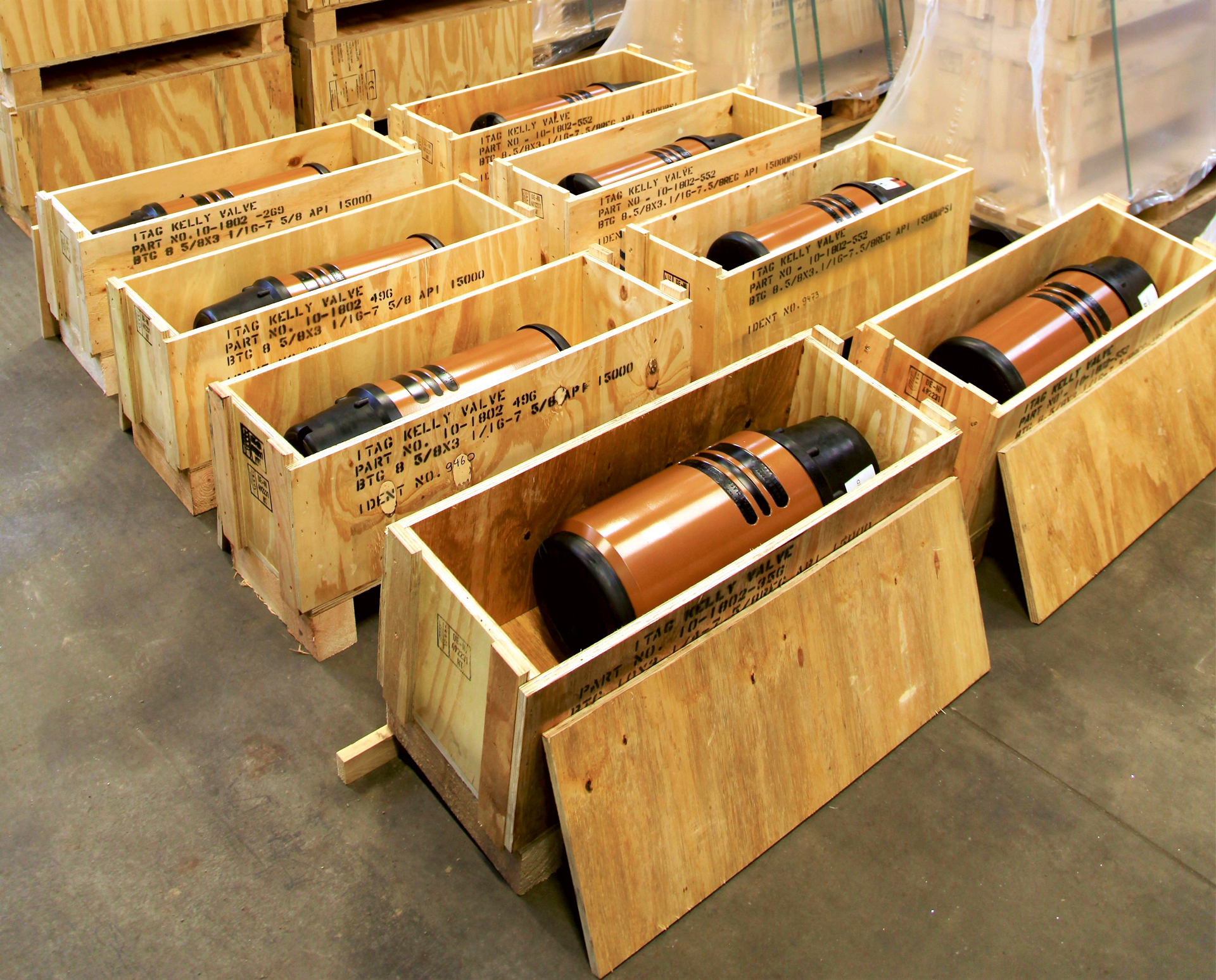 ITAG Valves Engineering GmbH Szállítás