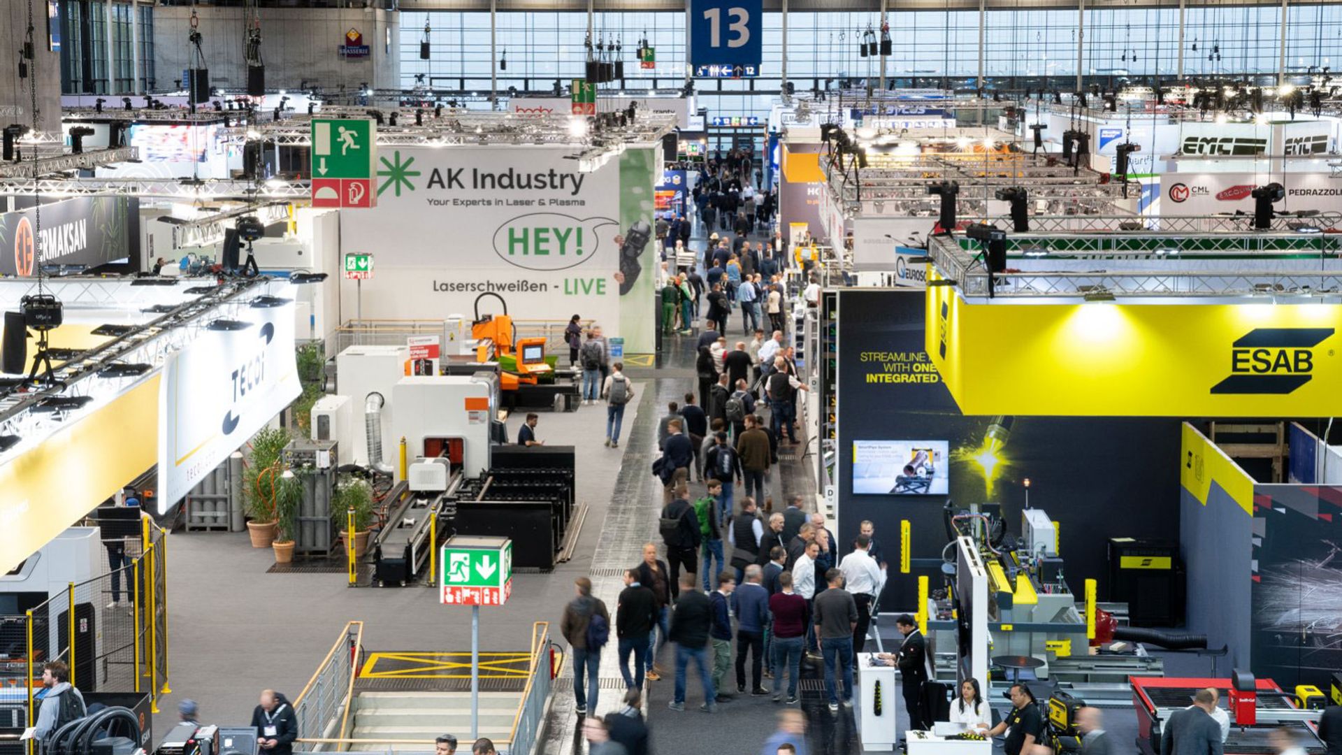 Professional Visitors at EuroBLECH in Hannover