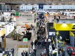 Visiteurs professionnels à l'EuroBLECH à Hanovre