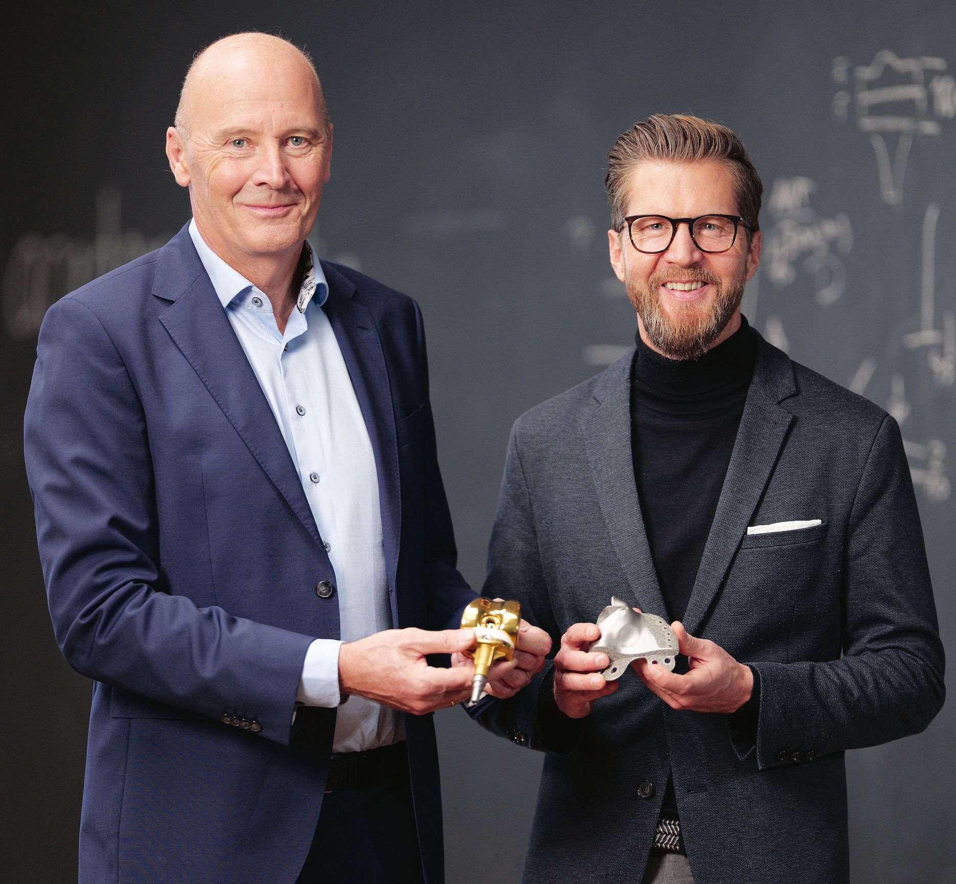 Die Geschäftsführer Florian Hoffmann (rechts) und Jens Saß