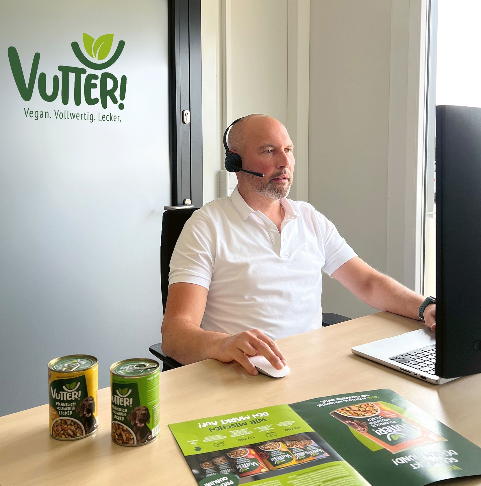 Green Plant Petfood GmbH Jürgen de Vries, Directeur van Green Plant Petfood GmbH