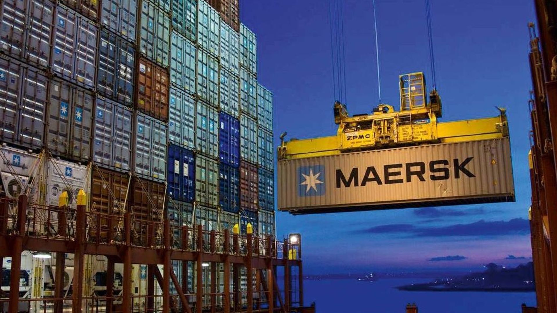 With a market share of 13.5 to 14%, Maersk is the global number one in container shipping