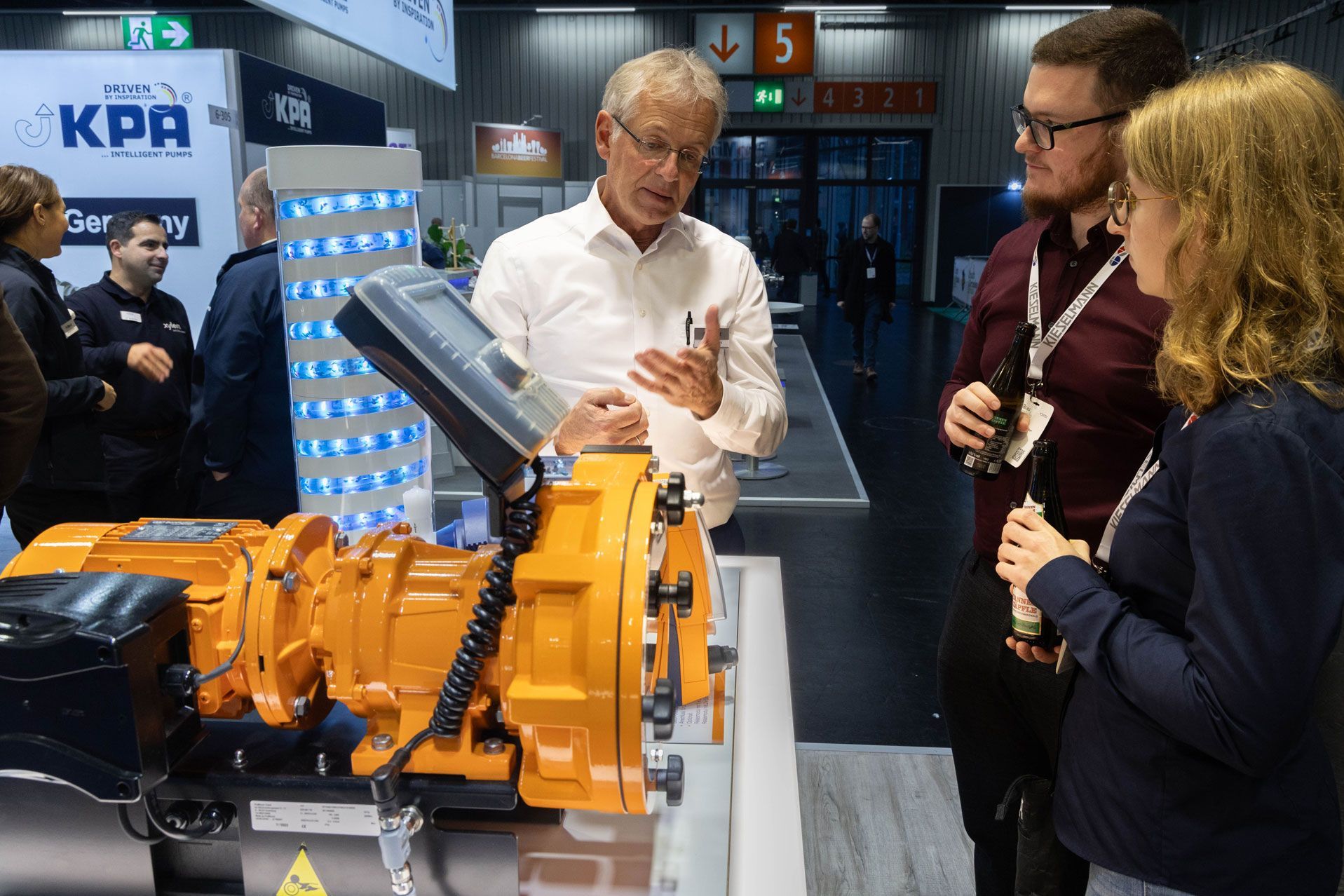 Pumpentechnik auf der BrauBeviale
