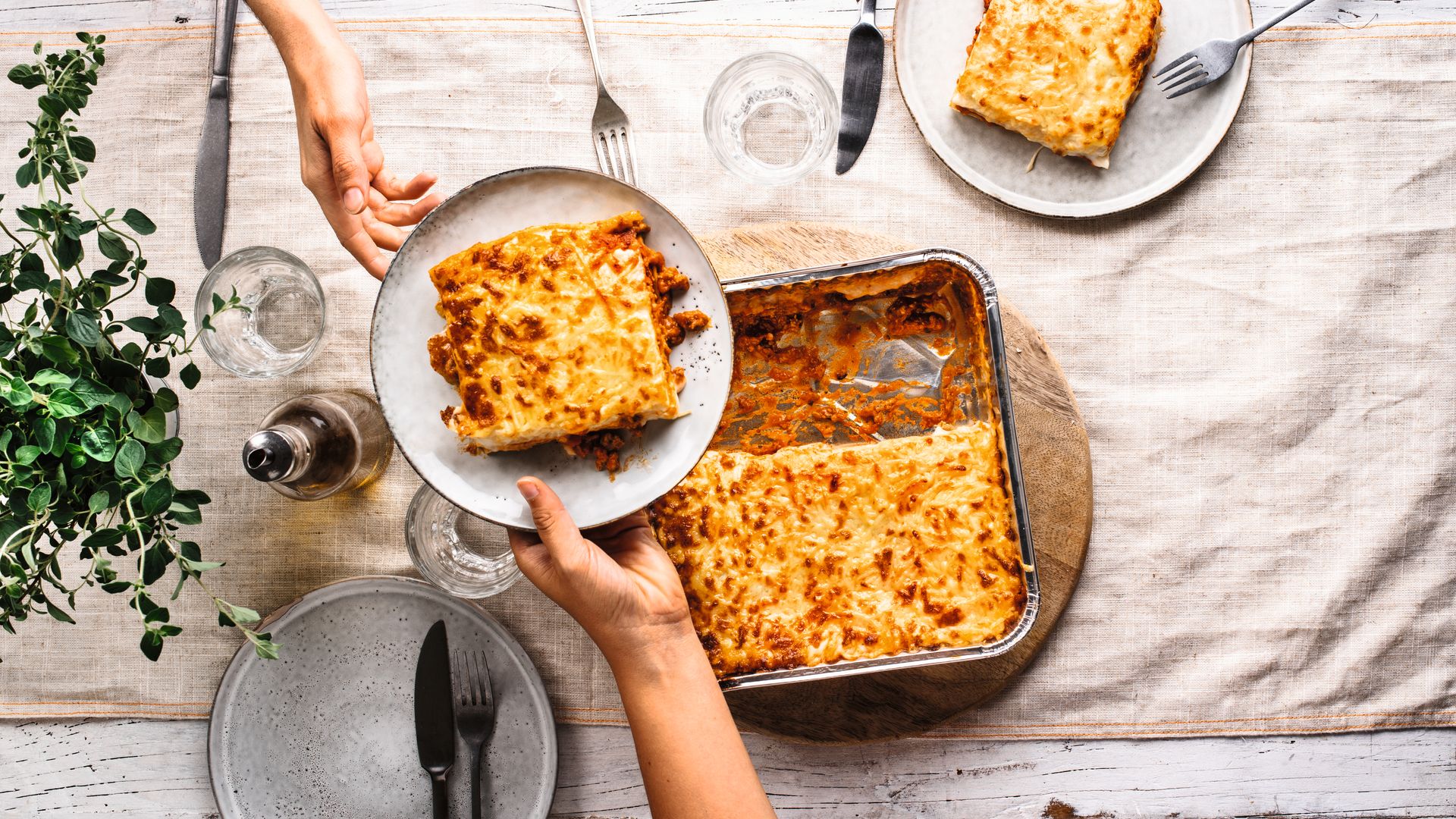 La lasagne reste le produit phare de What’s Cooking?
