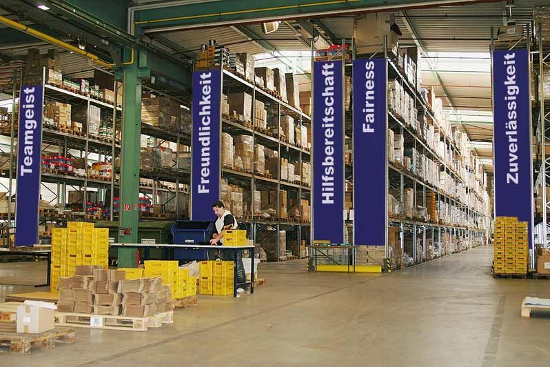 Area magazzino di atrikom fulfillment