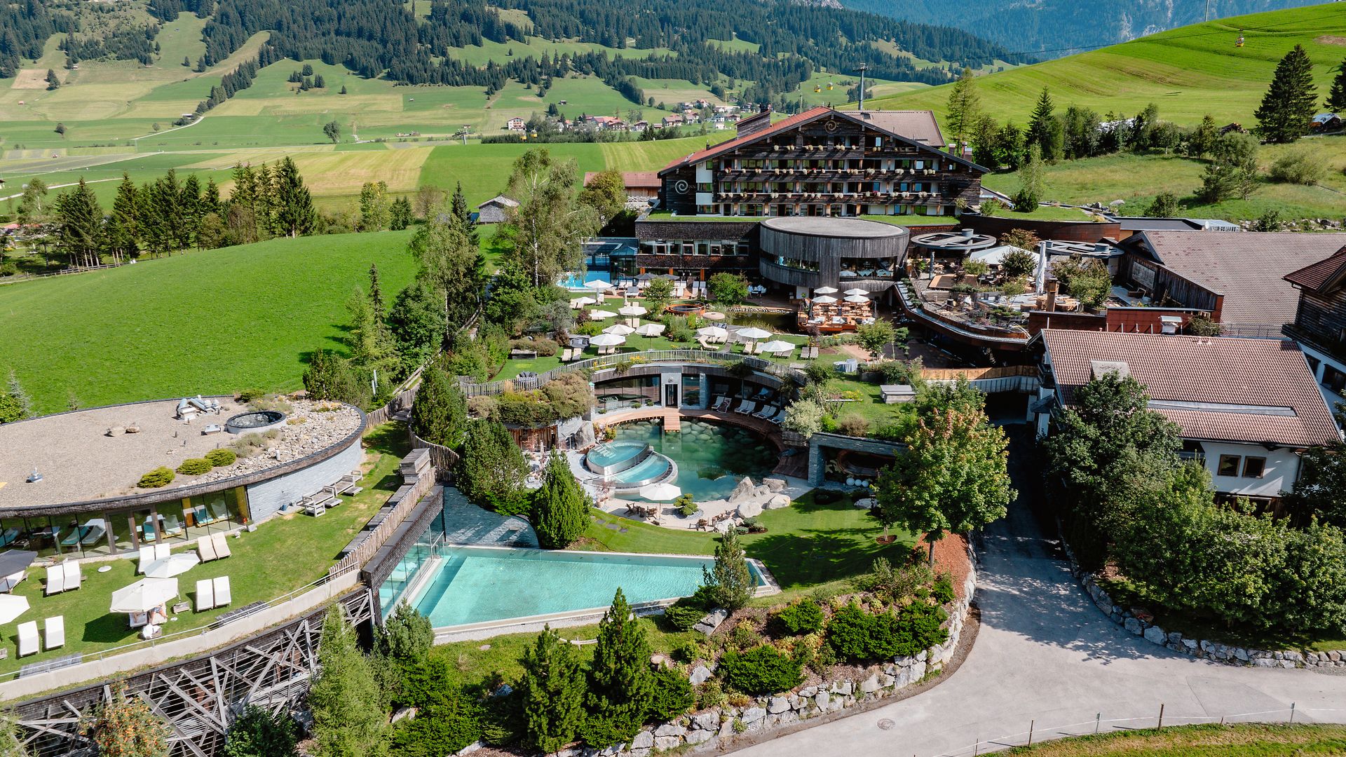Set in Tyrol, Austria, Hotel Jungbrunn boasts one of the most beautiful landscapes in all of Central Europe