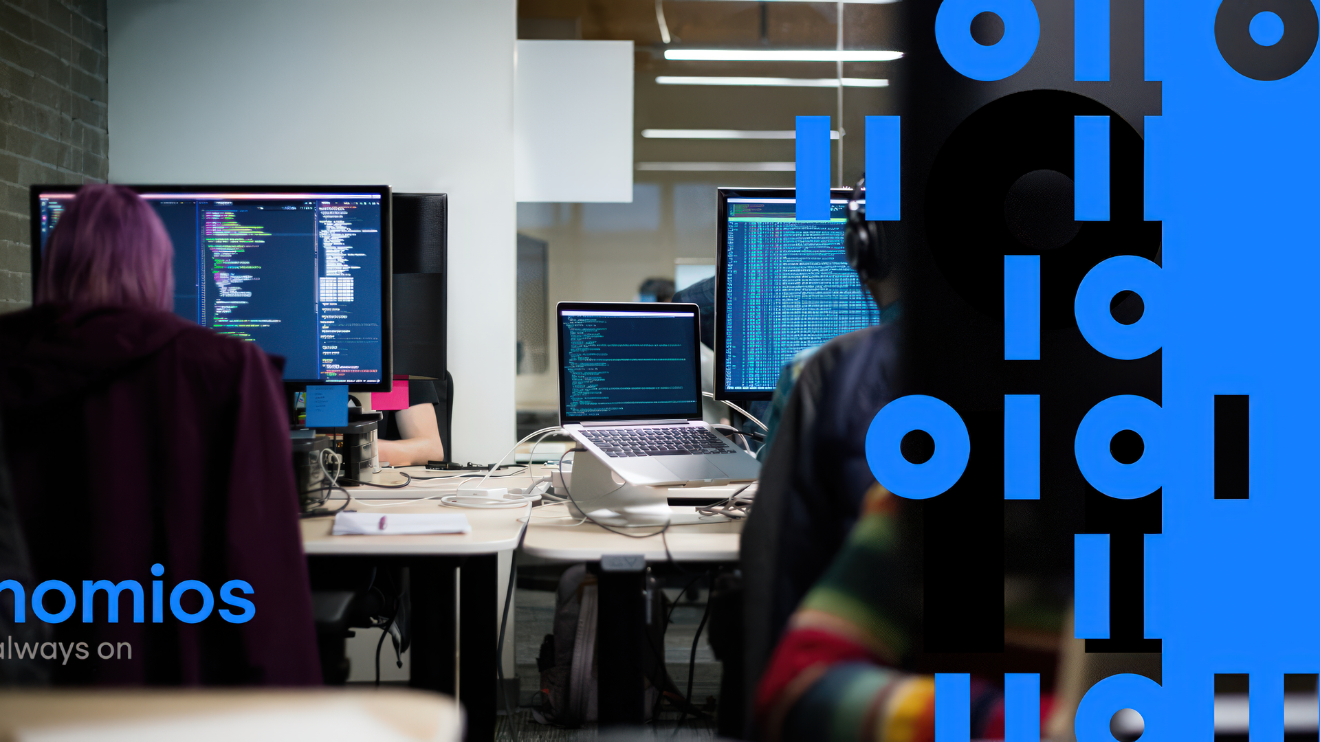 Security Operations Center of Nomios Italy providing 24/7 monitoring and incident response