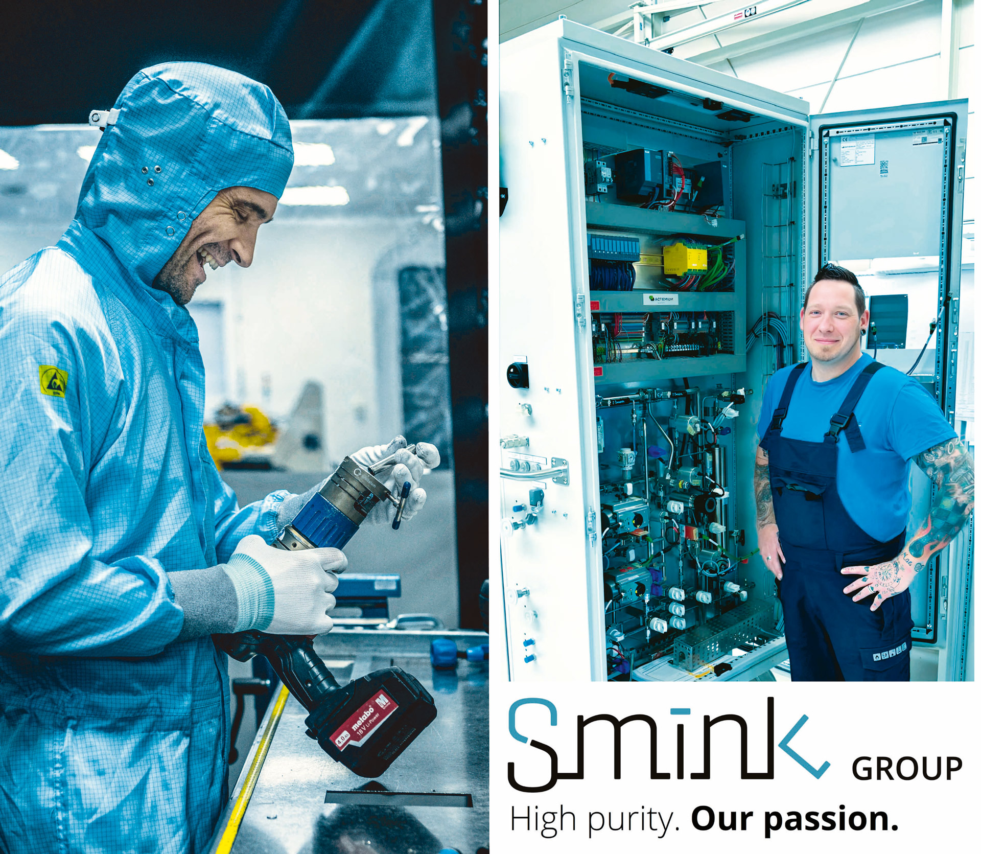 Smink Group B.V. Kompetenciák