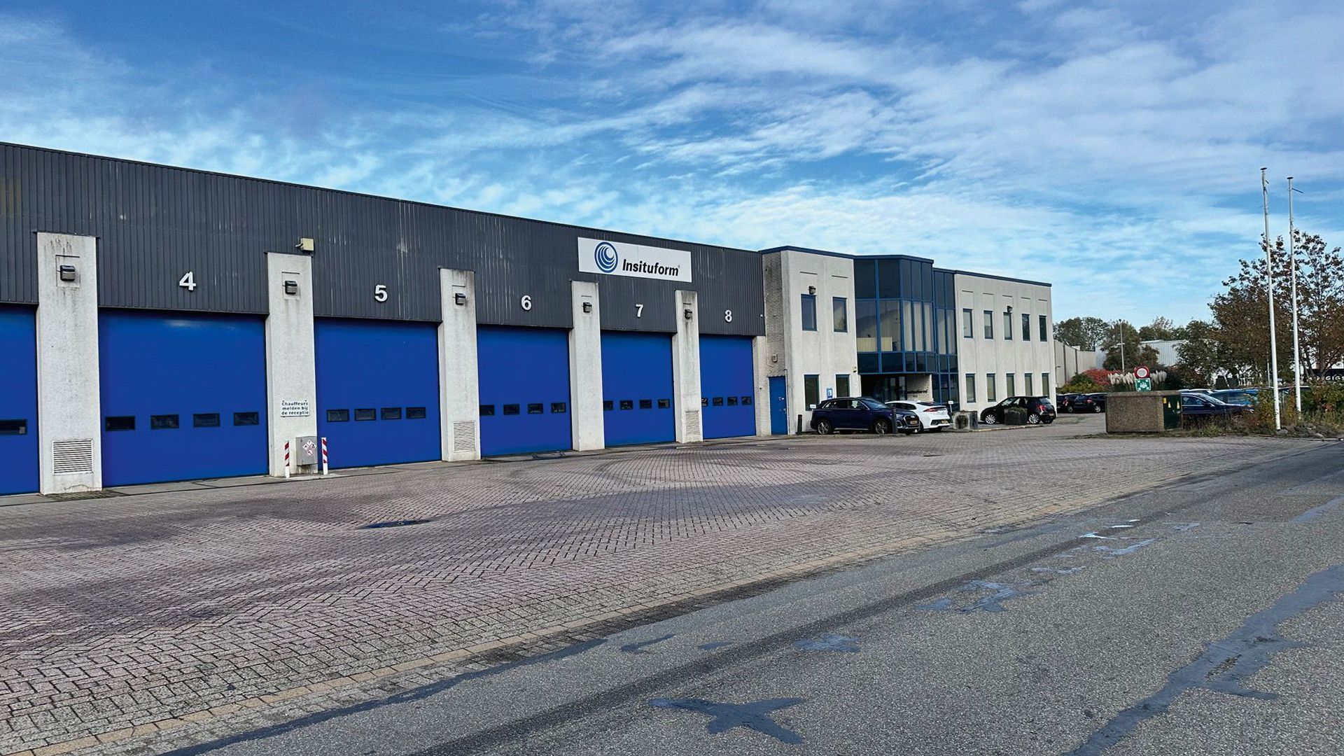 Insituform Rioolrenovatietechnieken BV gyártóüzem