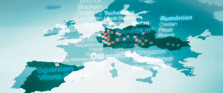 Focus on Eastern Europe: DUVENBECK is particularly well represented here.