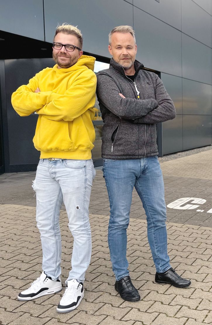 David Fliskowski, Amministratore Delegato della C.F. Protec Schwertransportsicherung GmbH e della D.F. Protec GmbH e Jörg Finke, Amministratore Delegato della D.F. Protec GmbH e della SPE Verkehrstechnik GmbH