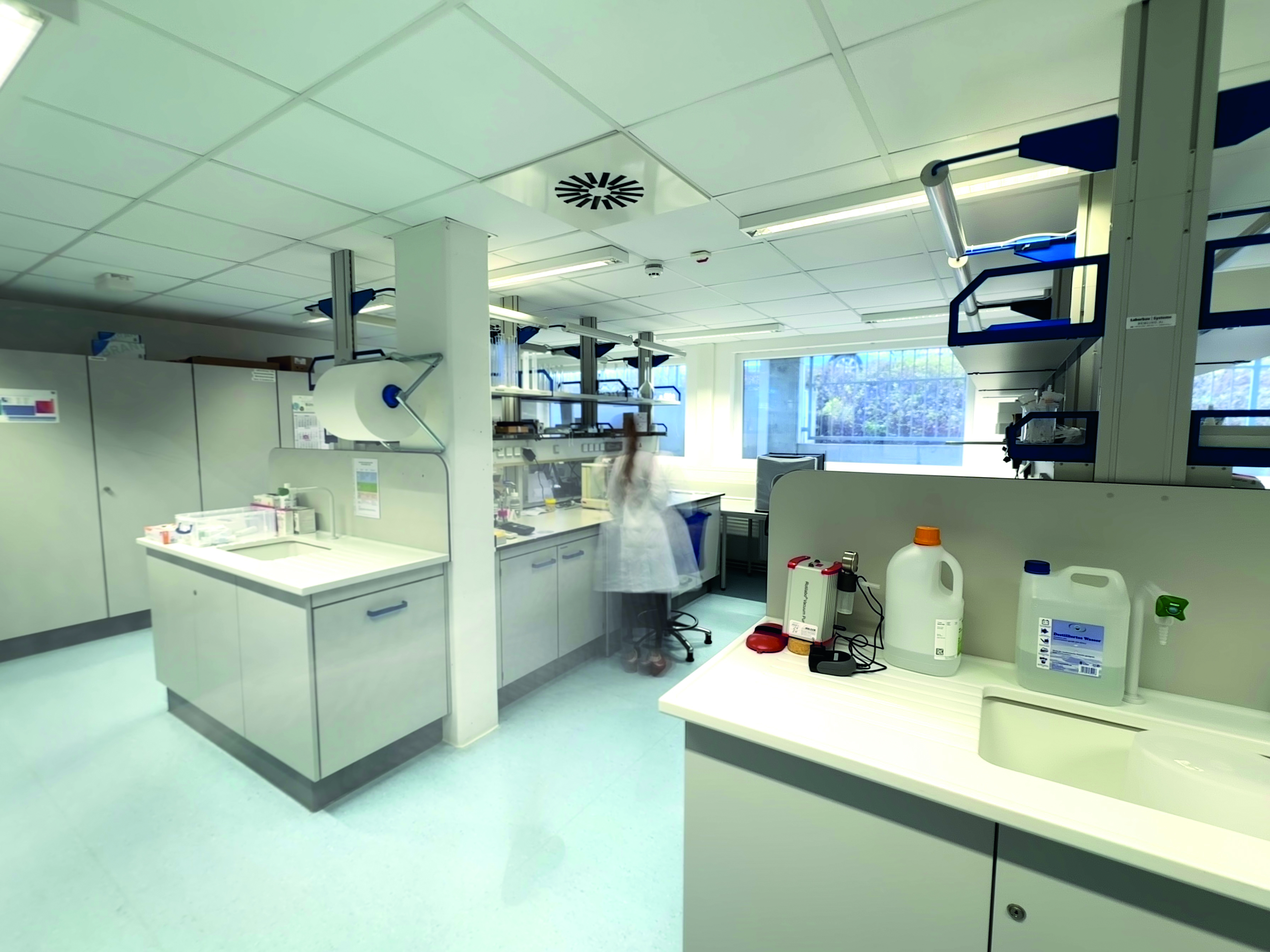 In-house laboratory at Magnolienweg: the heart of innovation