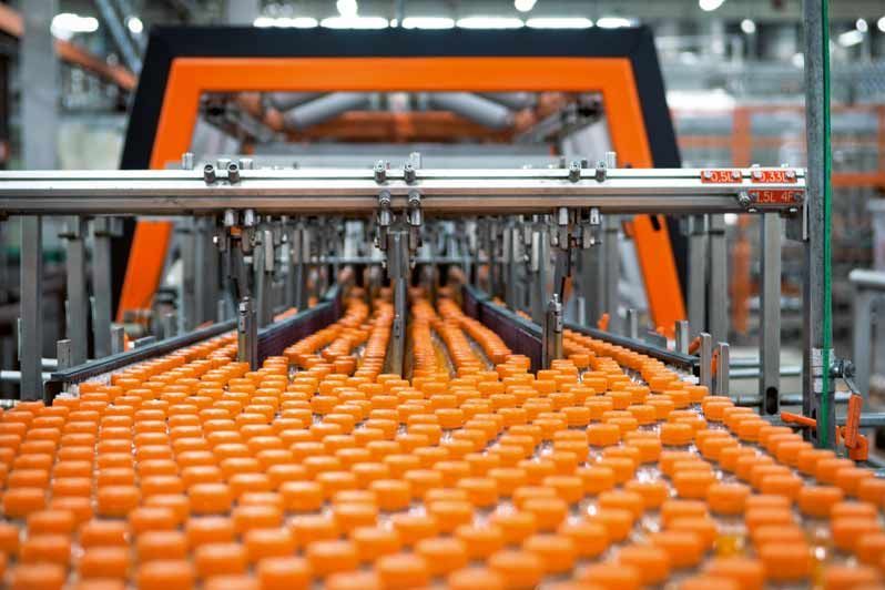 Refresco Deutschland Sapflessen op weg naar de volgende productiestap
