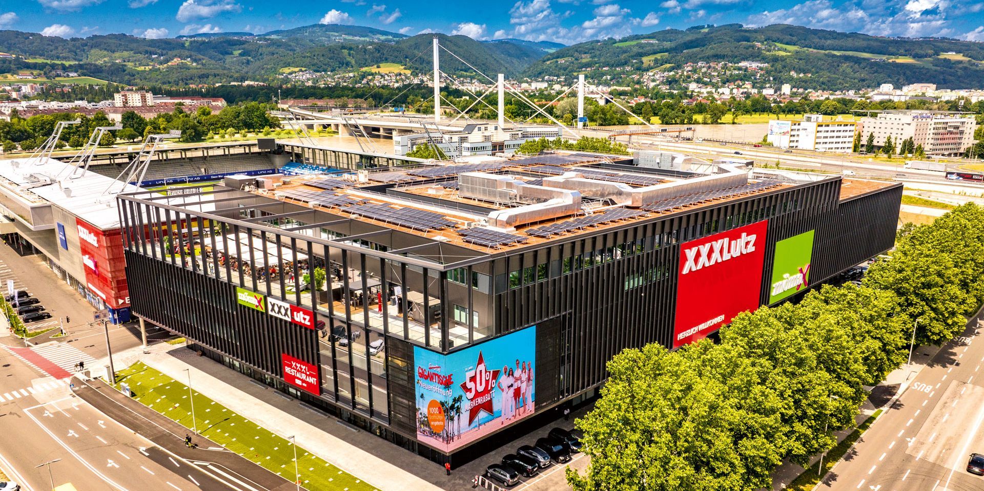 HUBER Signage Austria GmbH Pubblicità su Facciate