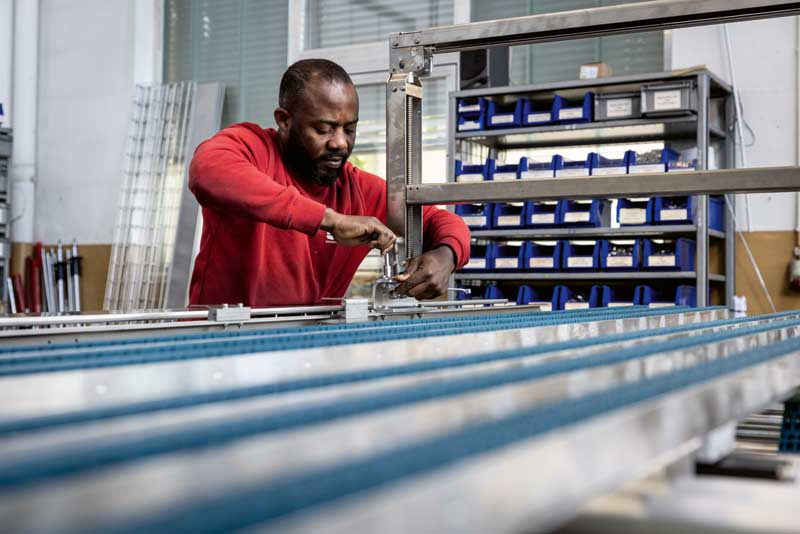 Bauer gépek - Szerelési egységek összeszerelése