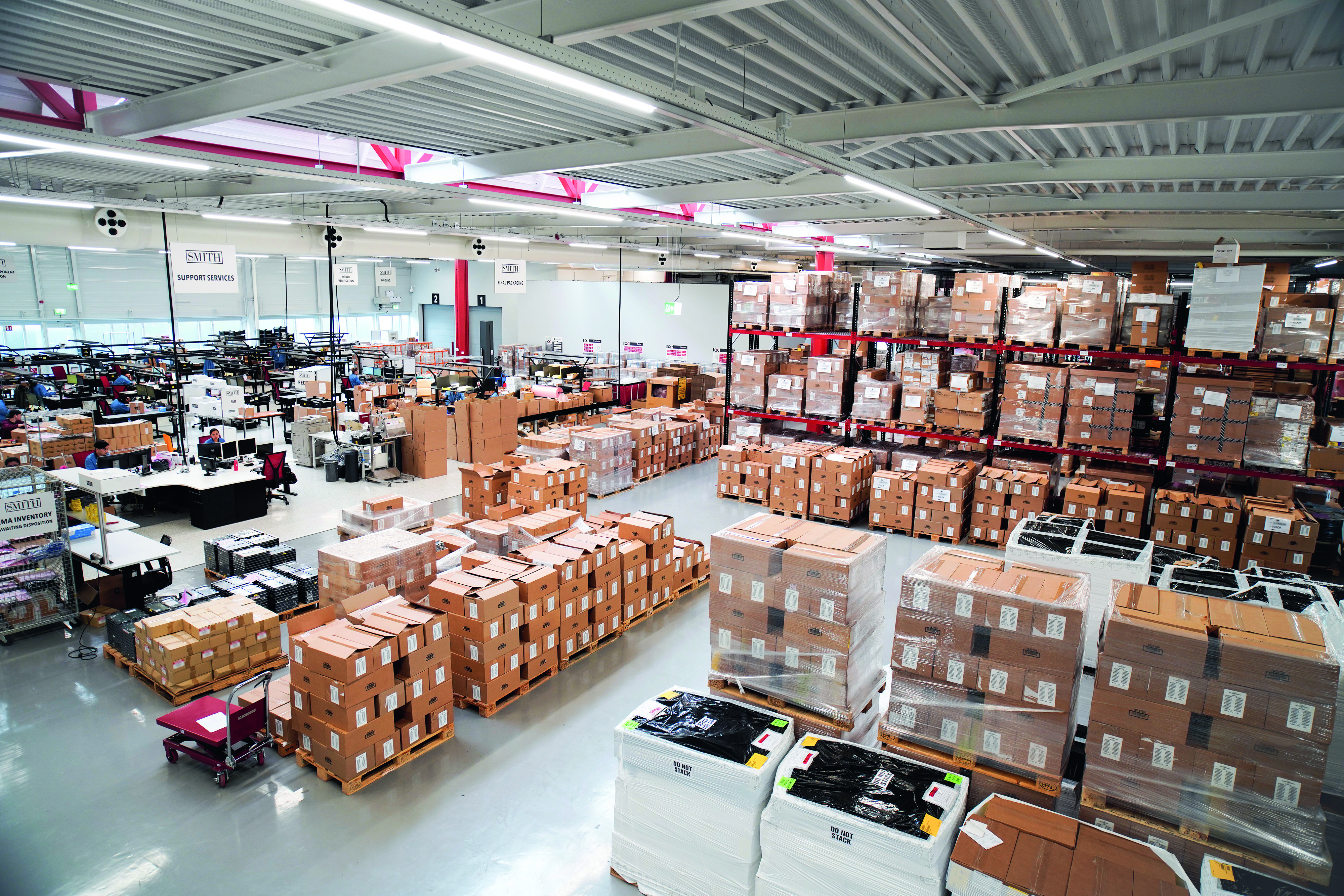 Inside the Amsterdam logistics hub where efficient workflows ensure fast, secure handling of electronic components across global supply chains