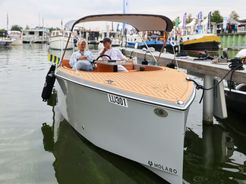 Motoscafo alla BOOT & FUN Berlin