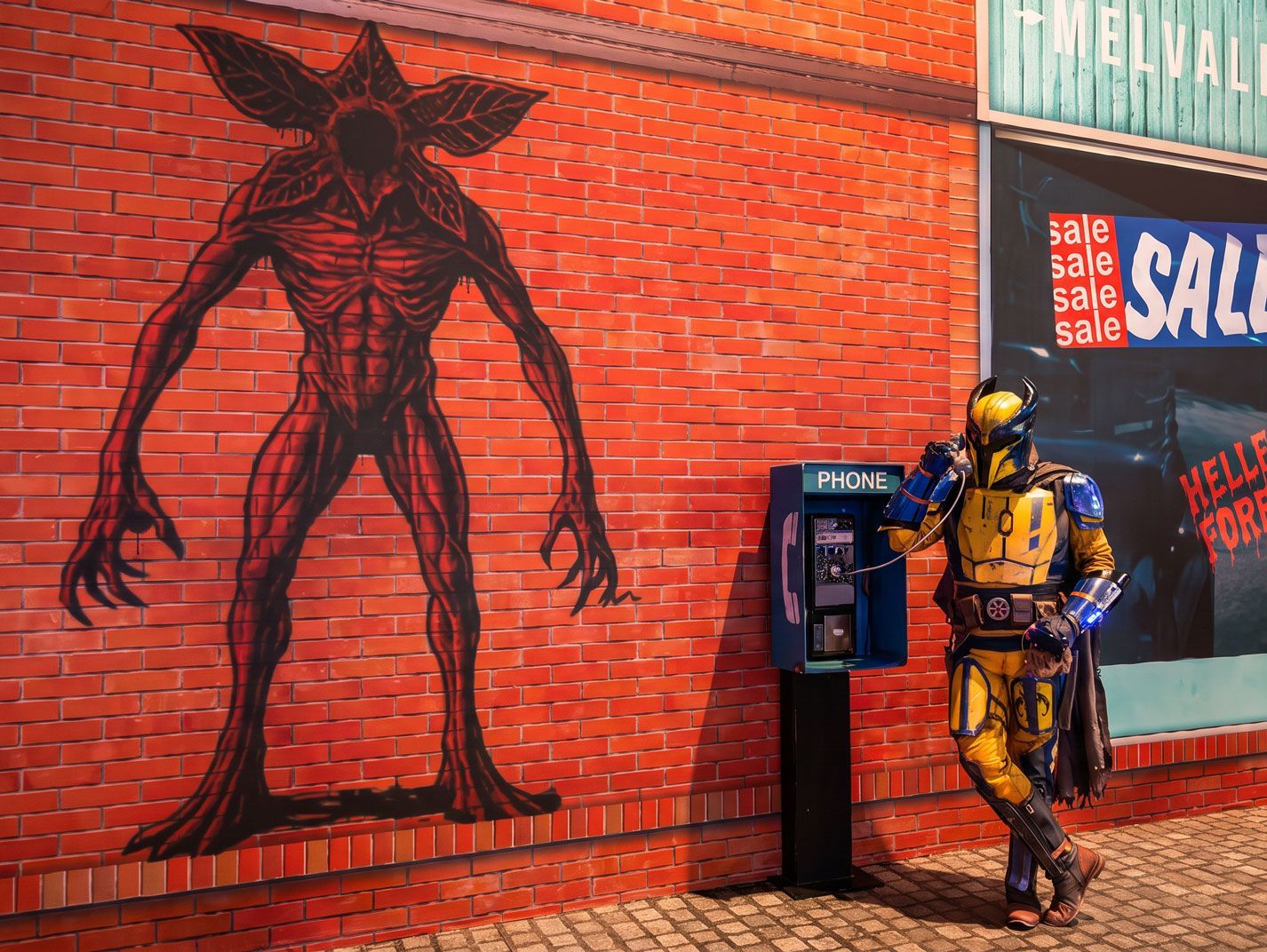 Escena de cosplay en la gamescom