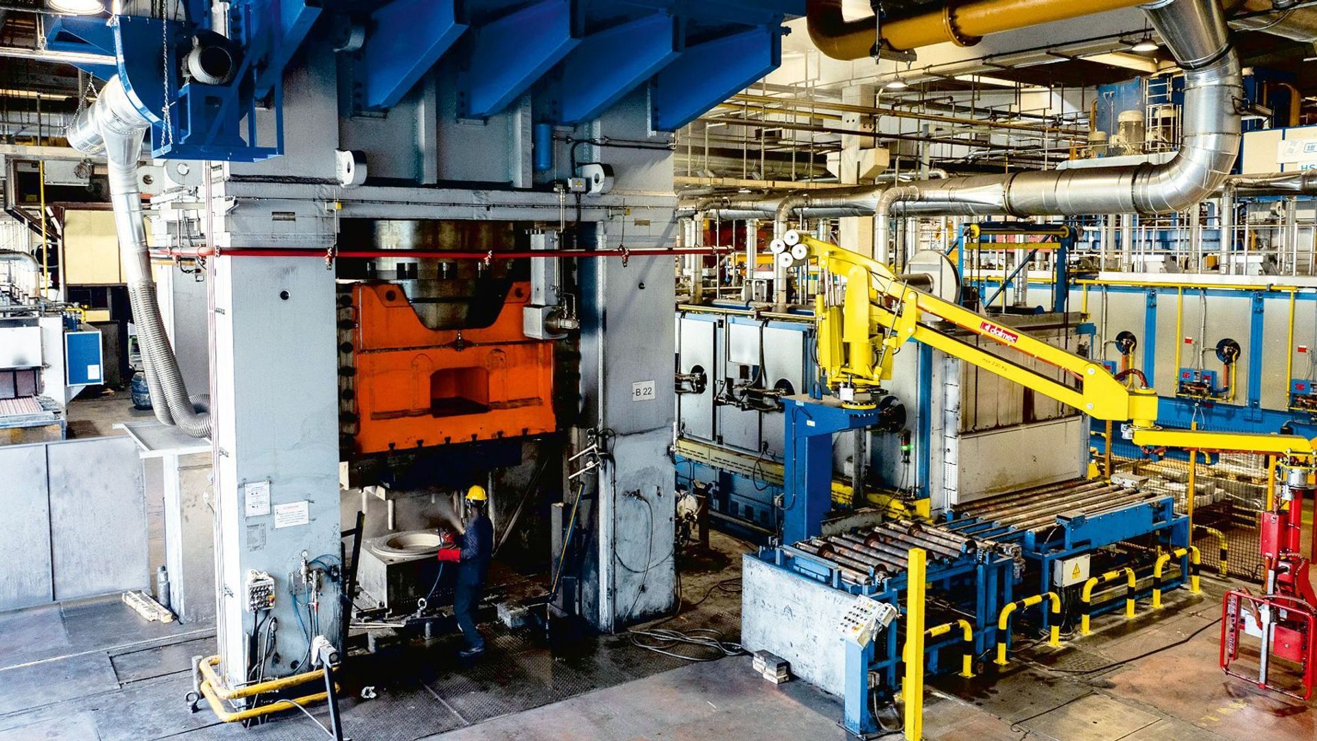 MasperoTech S.r.l. Schmiedeabteilung