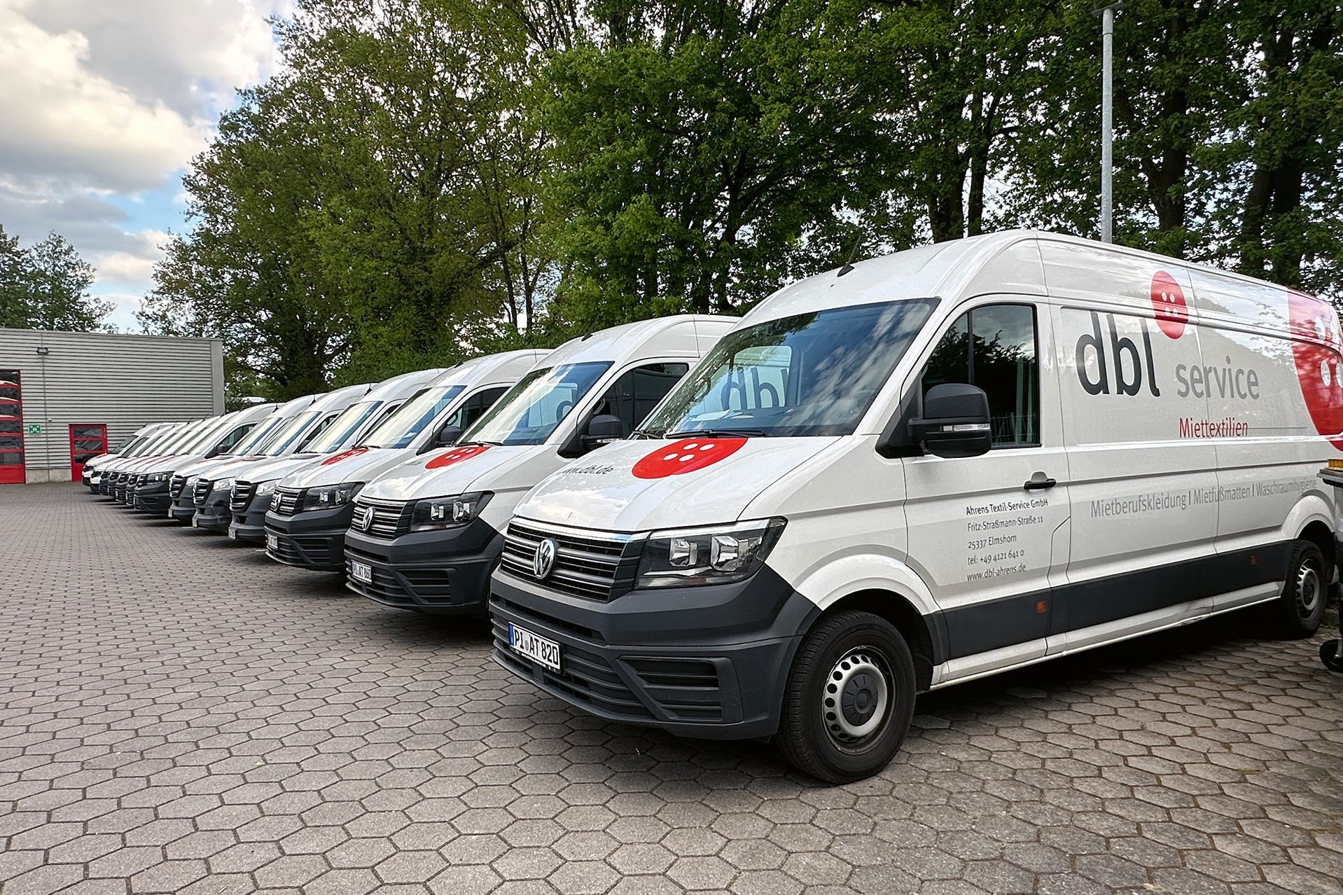 Pojazdy serwisowe Ahrens Textil-Service GmbH