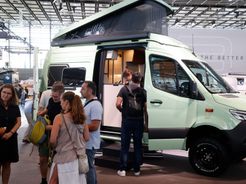 Campervan at the CARAVAN SALON Düsseldorf