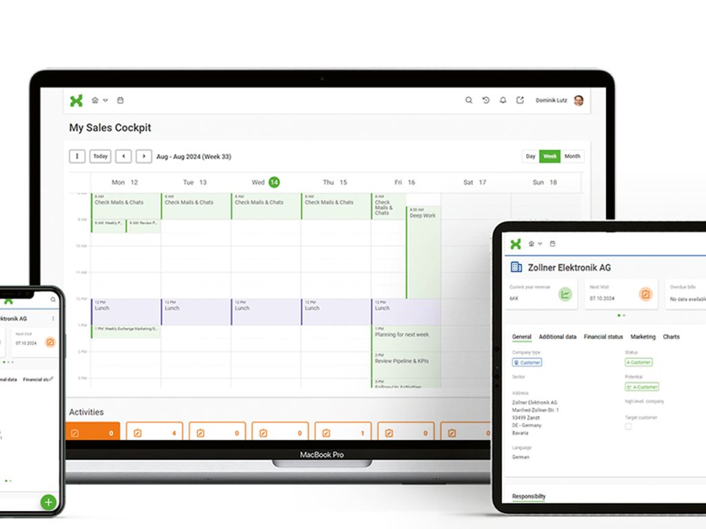 CRM lì dove lavori – in SAP e Microsoft 365