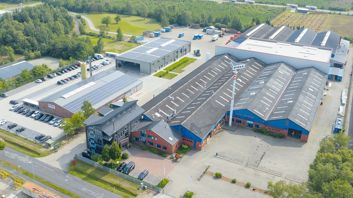 A Bernhard Poll Schornsteintechnik GmbH székhelye Dörpenben