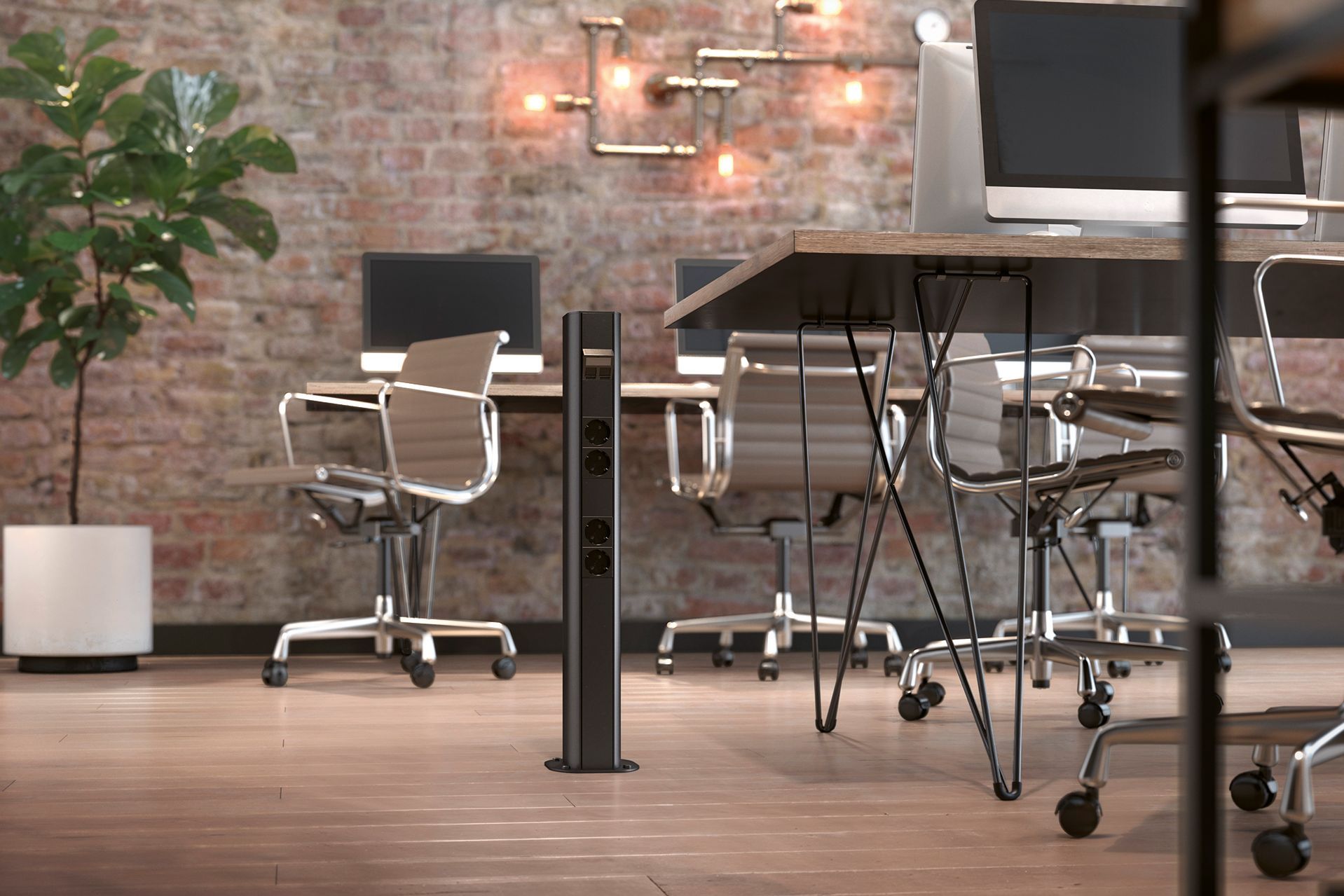 OBO Bettermann Holding GmbH & Co. KG BlackLine-Mediensäule