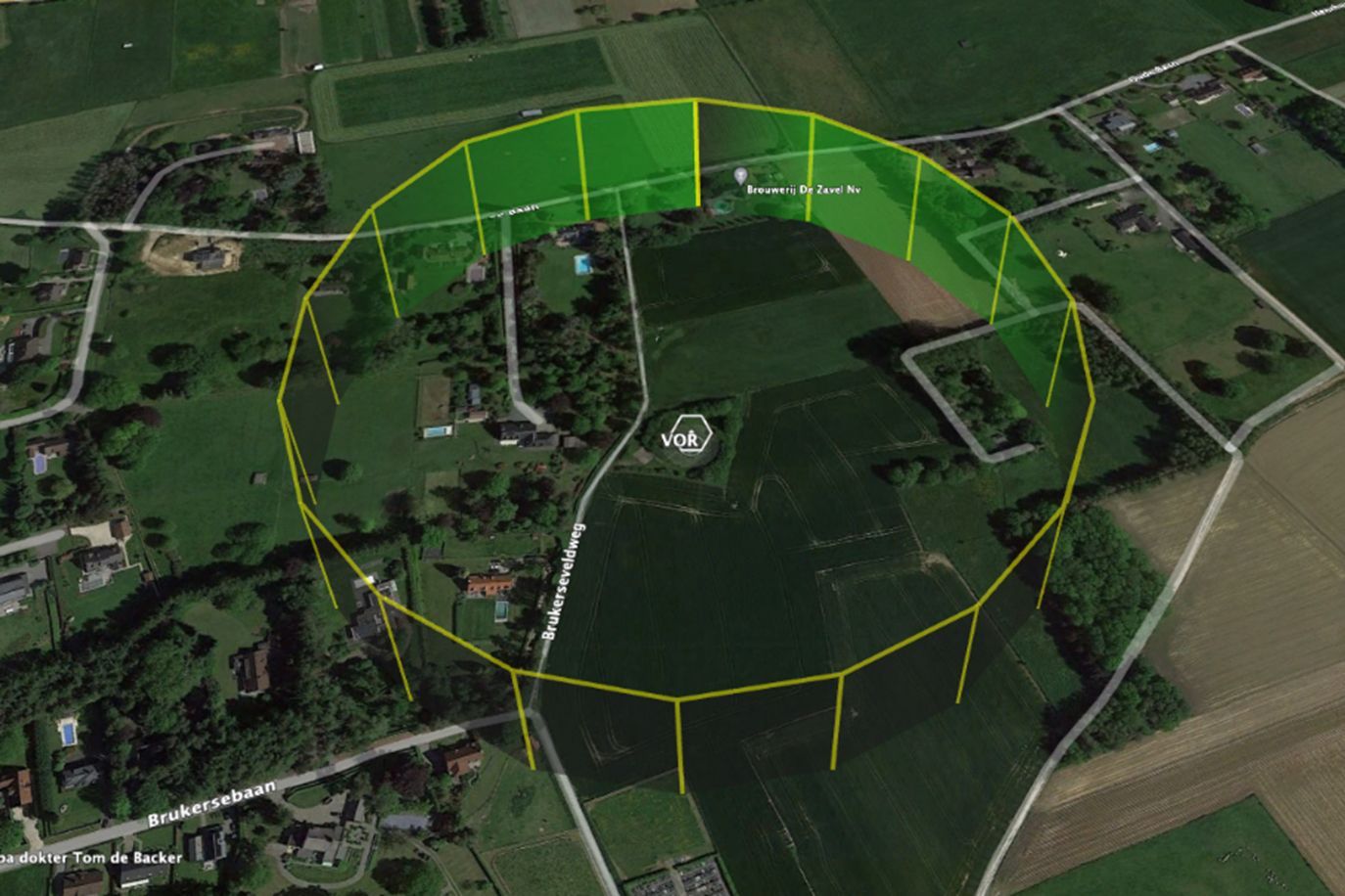 Intersoft Electronics Services GmbH Ruta de vuelo de un dron SkyRF