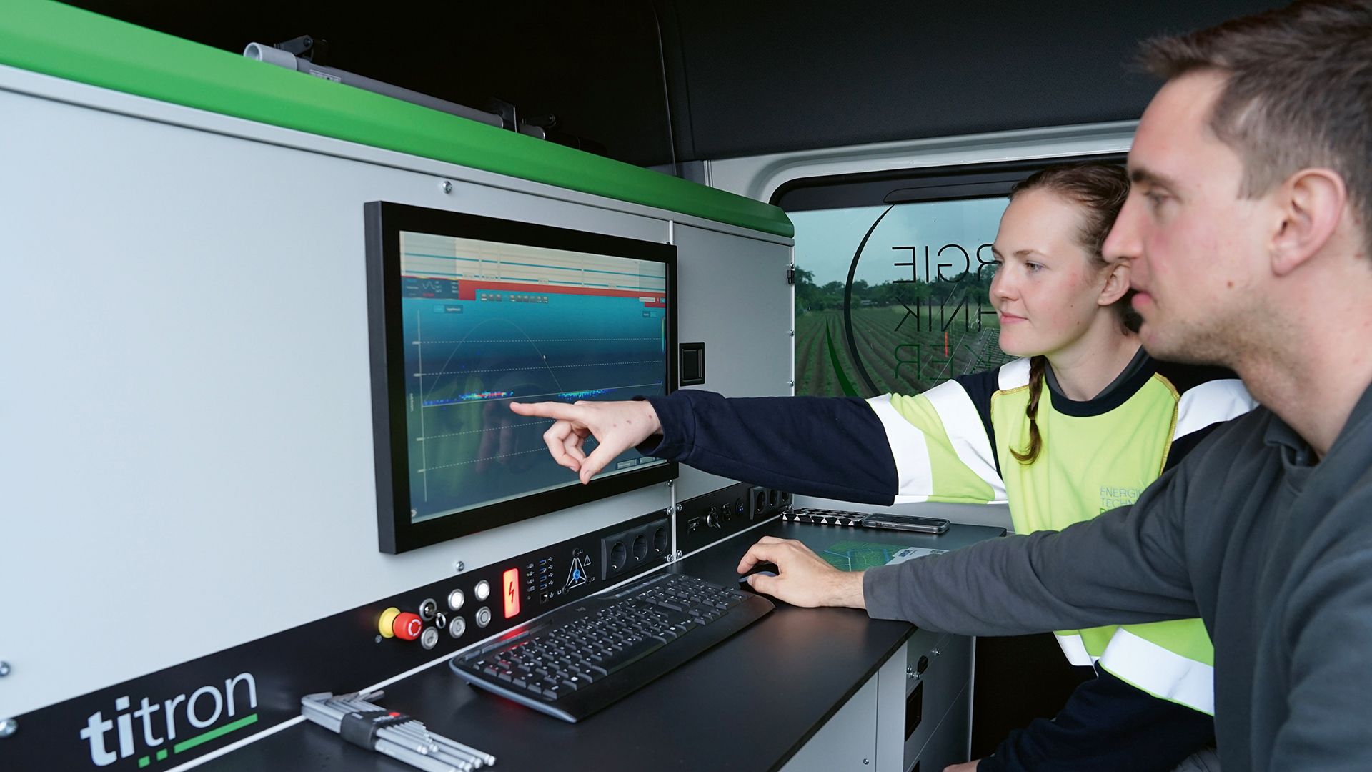 Energie Technik Becker GmbH Camionnette de mesure de câbles