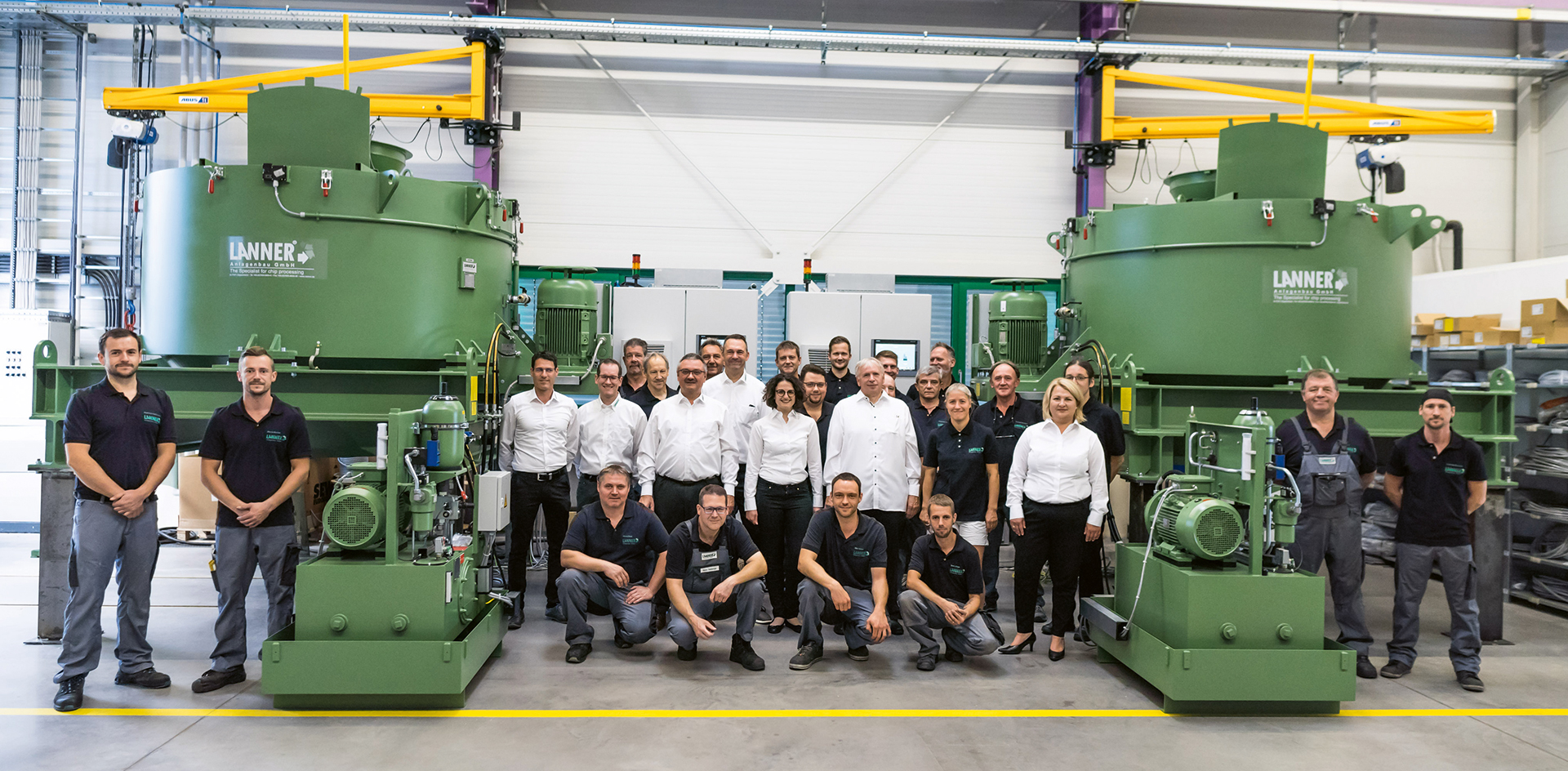 Lanner Anlagenbau GmbH csapata