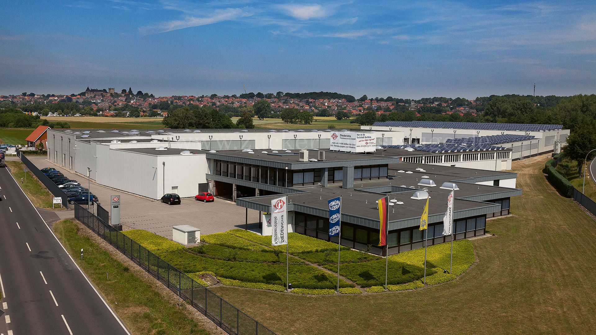 DIEDERICHS Karosserieteile GmbH Hauptsitz in Bad Bentheim